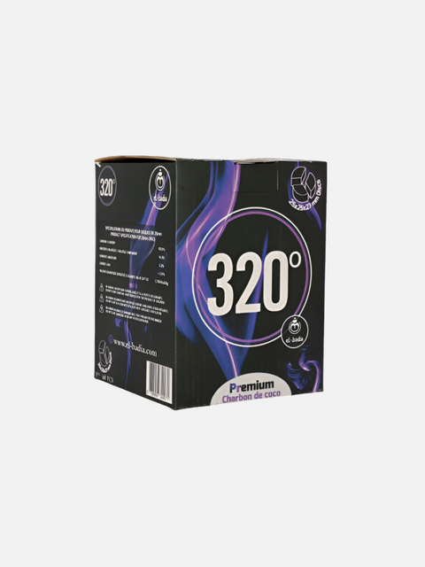 Charbons El-Badia 320° DISC 3B XL 1 kg